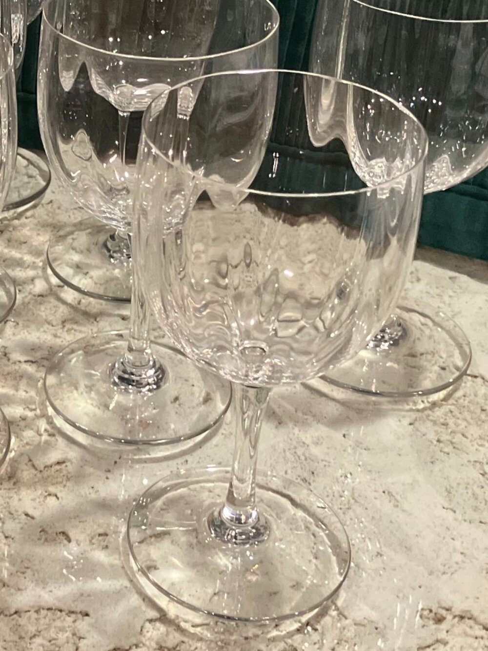 Baccarat Montaigne (Optic) Claret Wine Glass - 10 avail